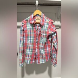 Hollister casual button down L